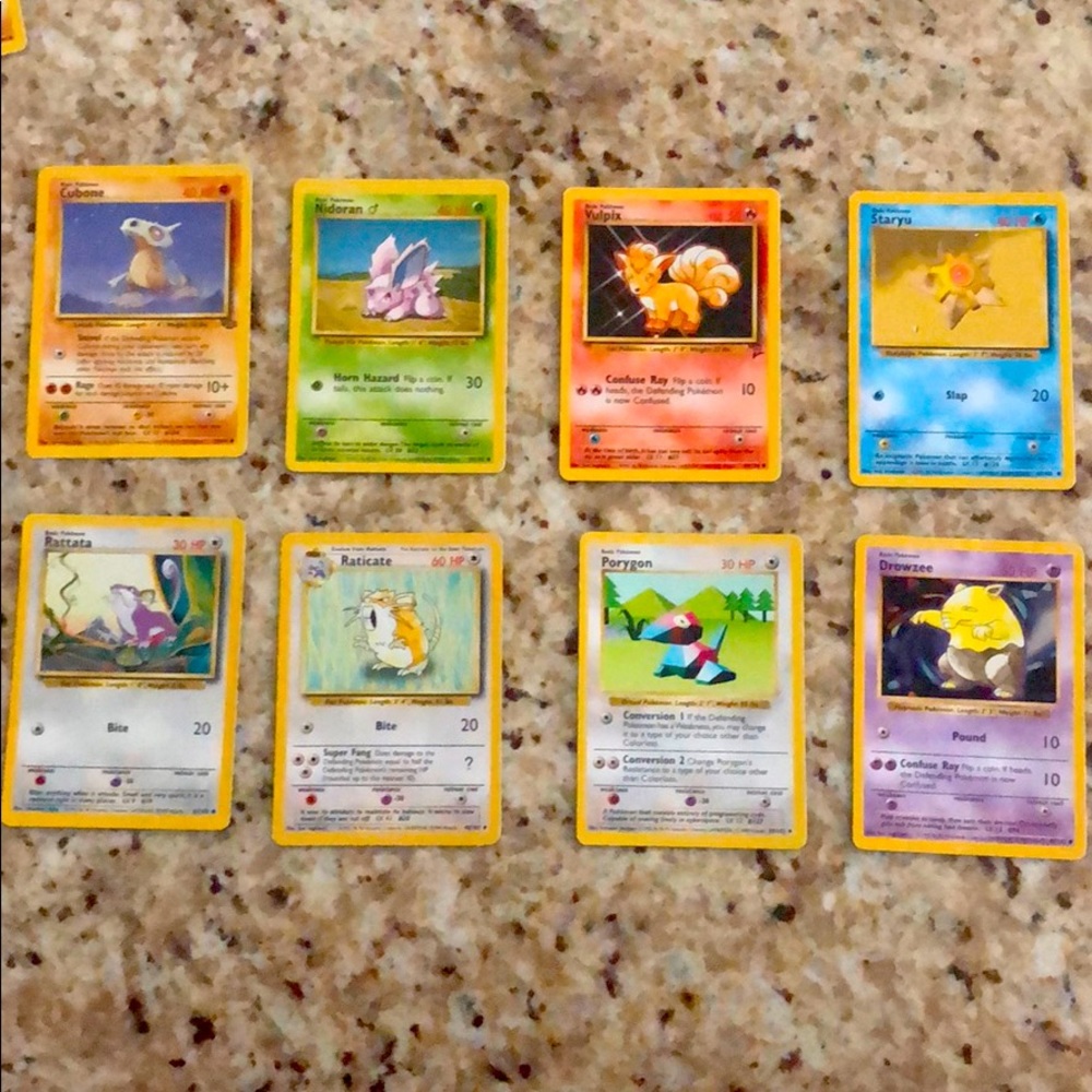 Original 1995 Pokémon trading card bundle pack!
